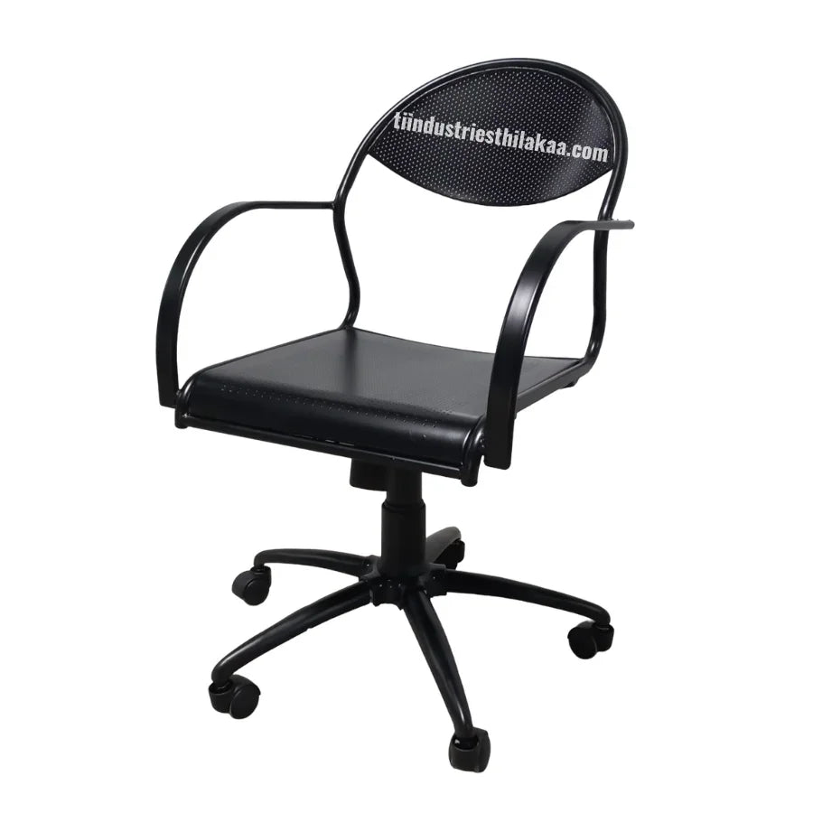 black computer chair