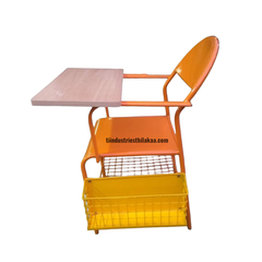 Writing Pad Chair Orange