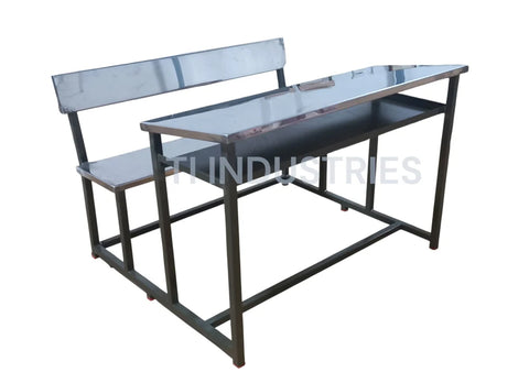 Stainless Steel School Bench