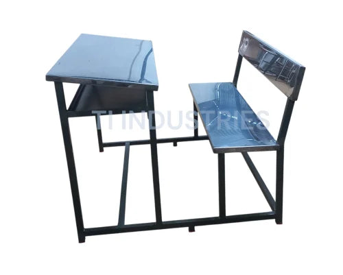 School desk and chair